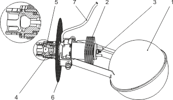 Поплавковий конденсатовідвідник фланцевий 10 BAR HSK-25F Dn 40 1662279611 фото