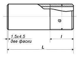 Різьба сталева DN65 1657232980 фото