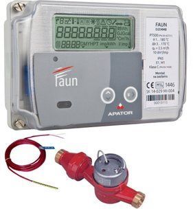 Механический теплосчетчик Apator Powogaz LQM-III FAUN ДУ 300, 500мм м3\ч 600 94771 фото