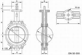 Заслонка "Батерфляй" Г/З DN 80 AISI 304 1665479575 фото
