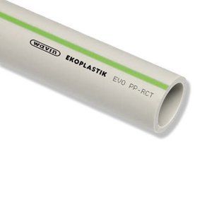 Труба ППР DN 75 с алюминиевой фольгой PN20 STABI PLUS Ekoplastik STRS075RCT фото